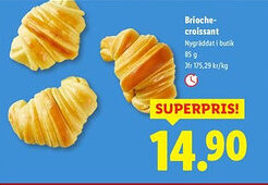 Lidl Brioche- croissant erbjuda