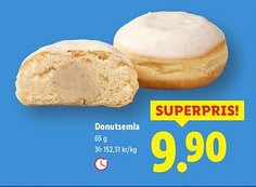 Lidl Donutsemla erbjuda