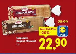 Lidl SKOGAHOLM Original-/fiberrost erbjuda