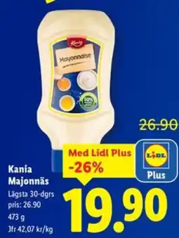 Lidl Kania Majonnäs erbjuda
