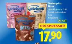 Lidl Göteborgs kex Jätten erbjuda