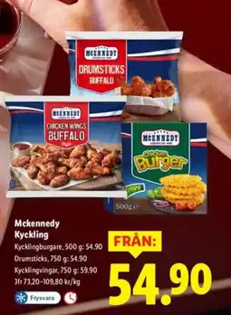 Lidl Mckennedy Kyckling erbjuda