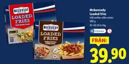 Lidl Mckennedy Loaded fries erbjuda