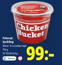 Lidl Friterad kyckling erbjuda