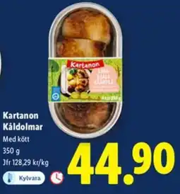 Lidl Kartanon Kåldolmar erbjuda