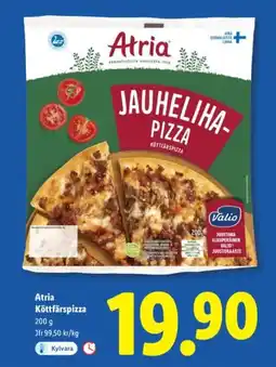 Lidl Atria Köttfärspizza erbjuda