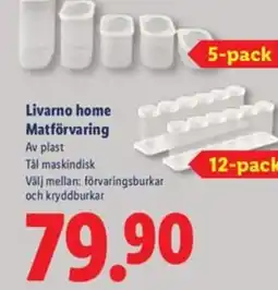Lidl Livarno home Matförvaring erbjuda