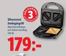 Lidl Silvercrest Smörgåsgrill erbjuda