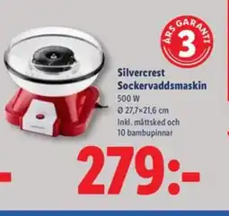 Lidl Silvercrest Sockervaddsmaskin erbjuda