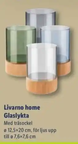 Lidl Livarno home Glaslykta erbjuda