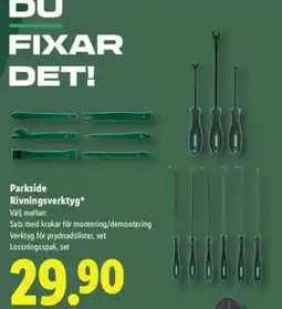 Lidl Parkside Rivningsverktyg erbjuda