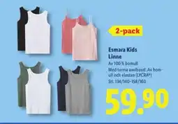 Lidl Esmara Kids Linne erbjuda