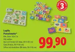 Lidl Lupilu Pusselmatta erbjuda