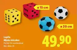 Lidl Lupilu Mjuka leksaker erbjuda