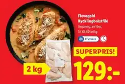 Lidl Flevogold Kycklingbröstfilé erbjuda