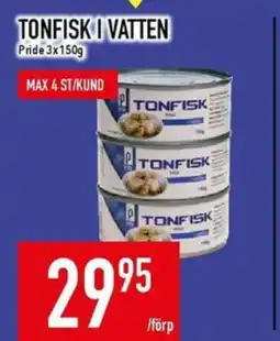 Matdax Pride Tonfisk i vatten erbjuda