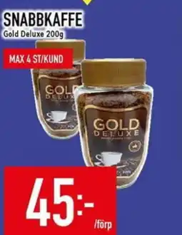 Matdax Gold Deluxe Snabbkaffe erbjuda