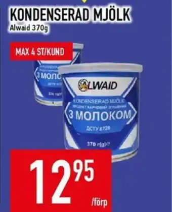 Matdax Alwaid Kondenserad mjölk erbjuda