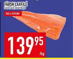 Matdax FÄRSK LAXFILÉ erbjuda