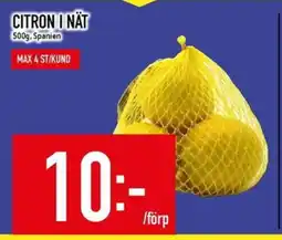 Matdax Citron i nat erbjuda
