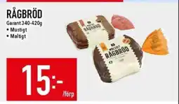 Matdax Garant Rågbröd erbjuda
