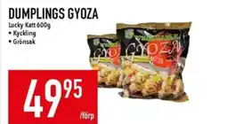 Matdax Dumplings gyoza erbjuda