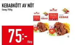 Matdax Saray Kebabkött av nöt erbjuda