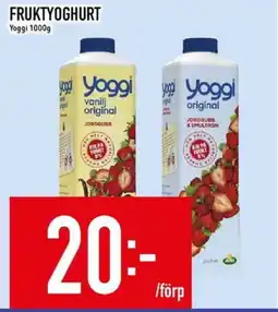 Matdax Yoggi Fruktyoghurt erbjuda