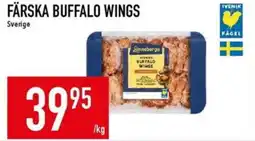 Matdax Färska Buffalo wings erbjuda