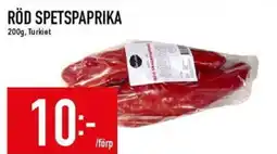 Matdax Röd spetspaprika erbjuda