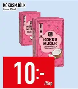 Matdax Garant Kokosmjölk erbjuda