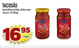 Matdax Santa Maria Tacosås erbjuda