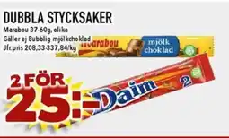 Matdax Marabou Dubbla stycksaker erbjuda