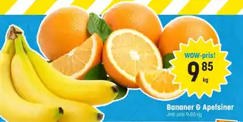Bananer & Apelsiner