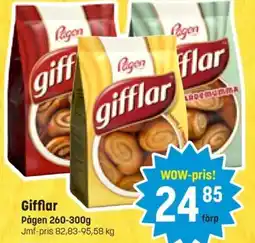 Eurocash Pågen Gifflar erbjuda