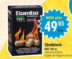 Eurocash H&F Tändblock erbjuda