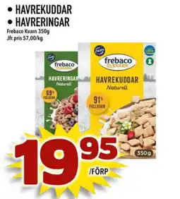 Prisma Mat Frebaco Kvarn Havrekuddar • Havreringar erbjuda