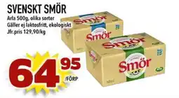 Prisma Mat Arla Svenskt smör erbjuda