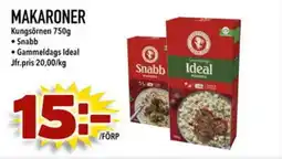 Prisma Mat Kungsörnen Makaroner erbjuda