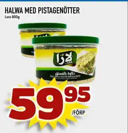 Prisma Mat Lara Halwa med pistagenötter erbjuda