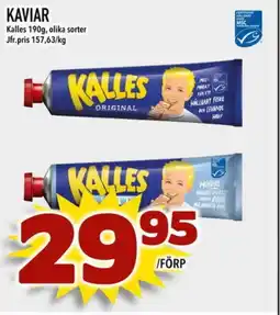 Din Mat KALLES Kaviar erbjuda