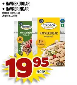 Din Mat Frebaco Kvarn Havrekuddar • Havreringar erbjuda