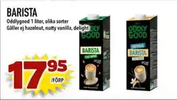 Din Mat Oddlygood Barista erbjuda