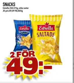 Din Mat Estrella Snacks erbjuda