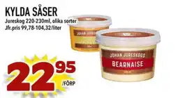 Din Mat JOHAN JURESKOGS Kylda såser erbjuda