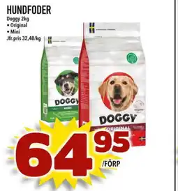 Din Mat DOGGY Hundfoder erbjuda
