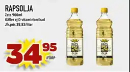 Din Mat ZETA Rapsolja erbjuda