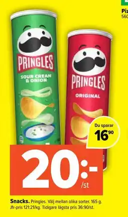 Coop Extra Snacks erbjuda