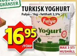Matvärlden Tensta TURKISK YOGHURT erbjuda