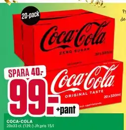 ÖoB COCA-COLA erbjuda